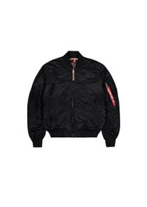 Herren Bomberjacke "Alpha Industries Men - Bomber Jackets MA-1 VF Vintage Fit 59", schwarz, Gr. L, Alpha Industries, Obermaterial: 100% Nylon,
