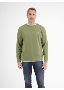 Lerros Herren Sweatshirt "Lerros Urbaner Sweatshirtstyle, weiche Haptik", grün, Gr. XXXL, 100% Baumwolle, Sweatshirts