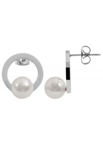 Adelia´s ADELIA ́S Damen Paar Ohrhänger, Damen, Edelstahl, silber, Edelstahl, Ohrringe