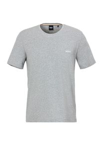 BOSS Herren T-Shirt "Mix&Match T-Shirt R", Gr. XXL, grau, Single Jersey, Obermaterial: 95% Baumwolle, 5% Elasthan, unifarben, casual, Shirts, mit