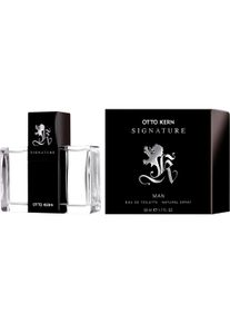 Otto Kern Herren Eau de Toilette "Signature Man", 50ml, schwarz, Parfüms, mit einer energetischen Kopfnote