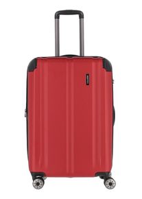 Travelite Hartschalen-Trolley "CITY, verschiedene Größen und Farben", rot, ABS, unifarben, matt, Basic,elegant,casual,klassisch,modisch, Koffer,