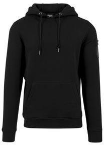 Urban Classics Herren Sweatshirt "Urban Classics Herren Sweat Bomber Hoody", schwarz, Gr. L, unifarben, 65% Baumwolle, 35% Polyester, Sweatshirts