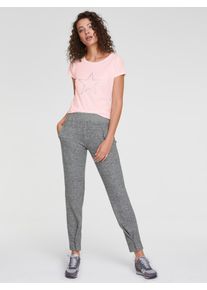 Heine Damen T-Shirt "T-Shirt", rosa, Gr. 34, unifarben, 100% Baumwolle, Shirts