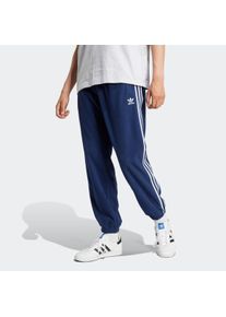 Herren Sporthose "Fleece sweatpan", blau, sportlich, Gr. S, adidas originals, Obermaterial: 100% Polyester, Hosen