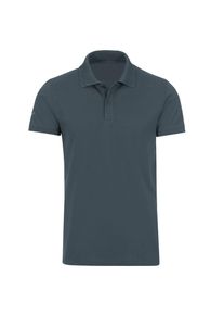 TRIGEMA Damen Poloshirt "TRIGEMA Slim Fit Poloshirt aus DELUXE-Piqué", grau, Basic, Gr. M, 100% Baumwolle, Shirts