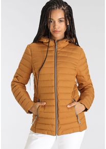 G.I.G.A. by Killtec Damen Steppjacke "CAFORA WMN QUILTED JCKT OT-P", gelb, sportlich, Gr. 42, G.I.G.A. DX BY KILLTEC, Obermaterial: 100% Polyester. Futter: 100%