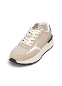 Marc O'Polo MARC O'POLO Herren Sneaker "aus Leder-Polyester-Mix", Gr. 41, beige, Obermaterial: 68% Leder (Rind), 32% Polyester, unifarben, Schuhe