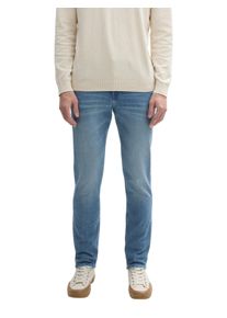 Tom Tailor Herren Slim-fit-Jeans "JOSH", blau, casual, Gr. 30, unifarben, Denim/Jeans, Obermaterial: 98% Baumwolle, 2% Elasthan, Jeans, im