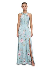 Vera Mont Damen Abendkleid "Vera Mont Abendkleid mit Blumenprint", bunt, feminin, Gr. 34, Satin, Obermaterial: 100% Polyester. Futter: 100%