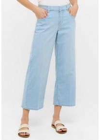 Angels Damen 5-Pocket-Jeans "LINN SPORTY", blau, casual, Gr. 38, Denim/Jeans, Obermaterial: 88% Baumwolle, 10% Polyester, 2% Elasthan, Jeans, mit
