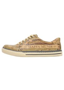 DOGO Damen Sneaker "Sneaker Mappa Mundi Fantastic Beasts Damen Sneaker / Female", Gr. 37, bunt, Lederimitat, Schuhe, Vegan