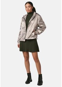 Ragwear Damen Blouson "Cezanna Shine", grau, modisch, Gr. M, metallic, Obermaterial: 100% Nylon, Innenfutter: 100% Polyester, Jacken, Glänzende Damen