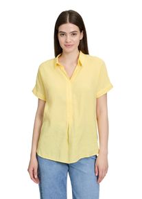 Betty Barclay Damen Schlupfbluse "Betty Barclay Schlupfbluse mit Kragen", gelb, casual, Gr. 44, Obermaterial: 84% Modal, 16% Polyester., Blusen