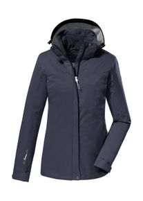 Killtec Damen Outdoorjacke "KOS 133 WMN JCKT", blau, sportlich, Gr. 46, Oberstoff: 100% Polyester, Futter: 100% Polyester, Jacken, Wasser- und
