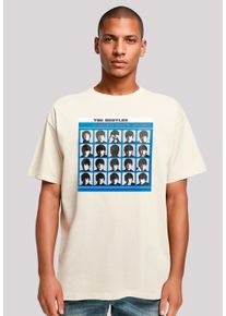 F4NT4STIC Herren T-Shirt "The Beatles Retro", beige, casual, Gr. XS, Obermaterial: 100% Baumwolle, Shirts, Premium Qualität