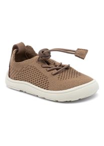 bisgaard Kinder Slip-On Sneaker "barefoot jua Weite: normal", Gr. 24, braun, Synthetik, Textil, sportlich, Schuhe, Badeschuh mit Schnellverschluss,