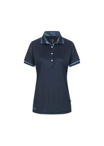 DEPROC Active Damen Poloshirt "HEDLEY NEW WOMEN", blau, Gr. 40, 100% Polyester, Shirts, auch in Großen Größen erhältlich