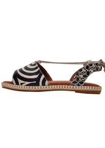 DOGO Damen Sandale "Hazel Black Damen Sandalen/ Sandaletten / Female", Gr. 40, schwarz, Lederimitat, Schuhe, Vegan