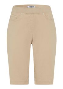 Damen Bermudas "Style PAMINA BERMUDA", beige, Gr. 44, RAPHAELA BY Brax, 90% Baumwolle, 8% Elastomultiester, 2% Elasthan, Hosen