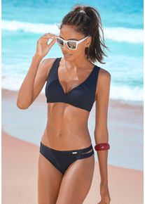 Sunseeker Damen Triangel-Bikini-Top "Fancy", schwarz, Gr. 40, strukturiert, Obermaterial: 92% Polyamid, 8% Elasthan. Futter: 100% Polyamid.