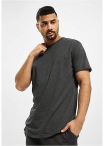 DEF Herren Kurzarmshirt "DEF Herren Dedication T-Shirt", grau, casual, Gr. S, unifarben, 50% Baumwolle, 50% Polyester, Shirts