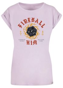 ABSOLUTE CULT Herren T-Shirt "ABSOLUTE CULT Damen", lila, casual, Gr. M, bedruckt, 100% Baumwolle, Shirts