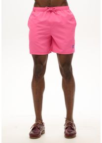 Superdry Herren Badeshorts "ESSENTIAL 17 SWIM SHORT", rosa, modisch, Gr. M, bedruckt, Web, Polyester, Badehosen