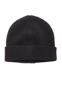 Lascana Damen Strickmütze, schwarz, casual,Basic, unifarben, Obermaterial: 70% Polyacryl, 30% Wolle, Mützen, Beanie, Wintermütze, Wollmütze, Mütze,