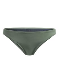 Roxy Damen Bikini-Hose "Beach Classics", grün, Gr. L, 87% Nylon, 13% Elasthan, Badehosen