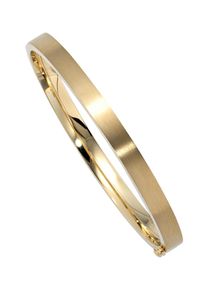 Jobo Damen Armreif "Armband oval", Gelbgold 333, gold, Gelbgold 333, Armbänder, 333 Gold