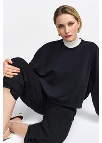 RICHROYAL Damen Kurzarmshirt "Tencel peached Shirt", schwarz, casual, Gr. S, Sweatware, Obermaterial: 52% Modal, 42% Polyester, 6% Elasthan, Shirts,