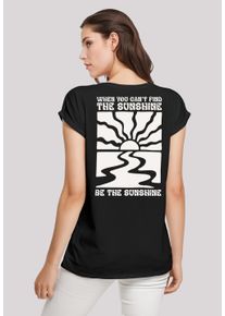 F4NT4STIC Damen T-Shirt "Be The Sunshine", schwarz, casual, Gr. XL, Obermaterial: 100% Baumwolle, Shirts, Premium Qualität