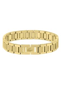 Lacoste Herren Freundschaftsarmband "Schmuck Parnterarmband METROPOLE, 2040117, 2040418, 2040419, 2040120", Edelstahl, gold, Edelstahl, Armbänder