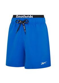 Reebok Herren Badeshorts "Todd", blau, Gr. L, unifarben, Microfaser, Polyester, Badehosen