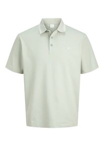 Jack & Jones JACK & JONES Herren Poloshirt "JPRALEX SS POLO STYD SS25", blau, modisch, Gr. XXL, unifarben, Jersey, Obermaterial: 97% Baumwolle, 3% Elasthan, Shirts