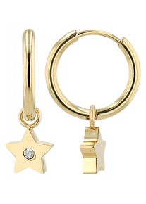 Adelia´s ADELIA ́S Damen Paar Ohrhänger, Damen, Edelstahl, silber, Edelstahl, Ohrringe