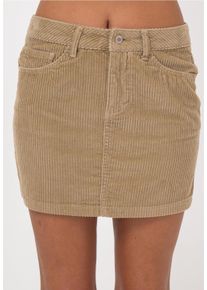 FRESHLIONS Damen Sommerrock "Felicity", braun, casual, Gr. S, unifarben, 100% Baumwolle, Röcke, im klassischen 5-Pocket Style