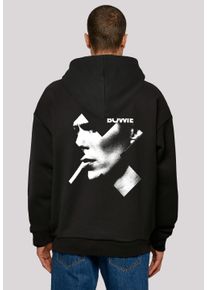 F4NT4STIC Herren Kapuzenpullover "David Bowie Cross Smoke", schwarz, casual, Gr. XXL, Obermaterial: 100% Baumwolle, Pullover, Print