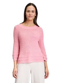 Betty Barclay Damen Strickpullover "Betty Barclay Strickpullover mit 3/4 Arm", pink, casual, Gr. 42, Strick, Obermaterial: 65% Polyacryl, 35%