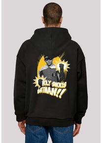 F4NT4STIC Herren Kapuzenpullover "Batman TV Series Robin Holy Smokes", schwarz, casual, Gr. M, Obermaterial: 100% Baumwolle, Pullover, Print