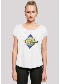 F4NT4STIC Damen T-Shirt "Big Bang Theory The Comic Center", weiß, casual, Gr. XS, Obermaterial: 100% Baumwolle, Shirts, Damen,Premium