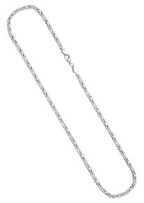 Jobo Damen Silberkette, Silber 925 (Sterlingsilber), L: 55cm, silber, Silber 925 (Sterlingsilber), Halsketten, Königskette 925 Silber 55 cm 3,1 mm