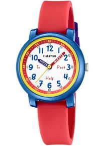 Calypso Watches Kinder Quarzuhr "My First Watch", rot, Armbanduhren, Armbanduhr, Kinderuhr, Lernuhr, Geschenkidee, Geburtstag, Schulanfang