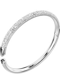 Swarovski Damen Armreif "Sublima Round Schnee-Pavé, 5684241, 5688611, 5688612", M, Metall, silber, Metall, Armbänder, mit Swarovski Kristall
