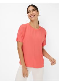 Brax Damen Kurzarmshirt "Style CAELEN", rot, Gr. 36, 95% Viskose, 5% Elasthan, Shirts