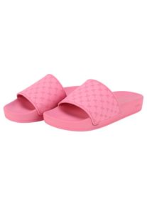 JOOP! JOOP Damen Badepantolette "stampa fine marinos sandal fd", Gr. 38, pink, Gummi, sportlich, Schuhe, Pantolette, offener Schuh, Badeschuh