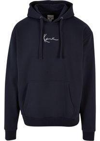 Karl Kani Herren Sweatshirt "Karl Kani Herren Small Signature Hoodie navy", blau, Gr. M, unifarben, 80% Baumwolle, 20% Polyester, Sweatshirts