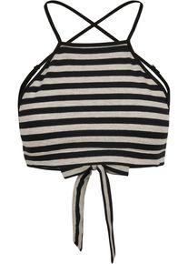 Urban Classics Herren Muskelshirt "Urban Classics Damen Ladies Triangle Top", schwarz, casual, Gr. XS, unifarben, 95% Baumwolle, 5% Elasthan, Shirts