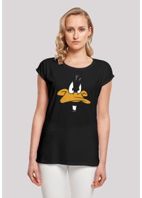 F4NT4STIC Damen T-Shirt "Looney Tunes Daffy Duck Big", schwarz, casual, Gr. XXL, Obermaterial: 100% Baumwolle, Shirts, Print